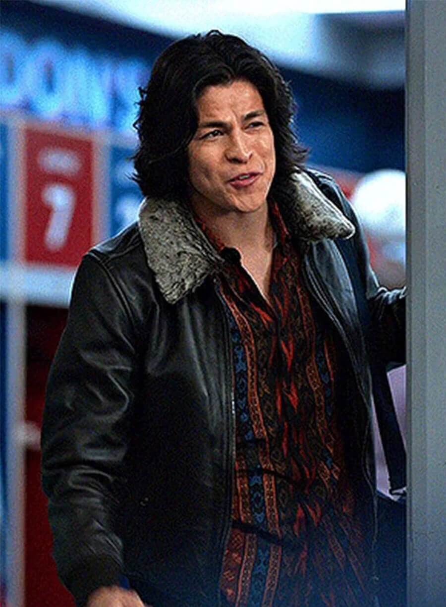 Harpoon Dani Rojas Inspired Black Leather Jacket - Ted Lasso Style