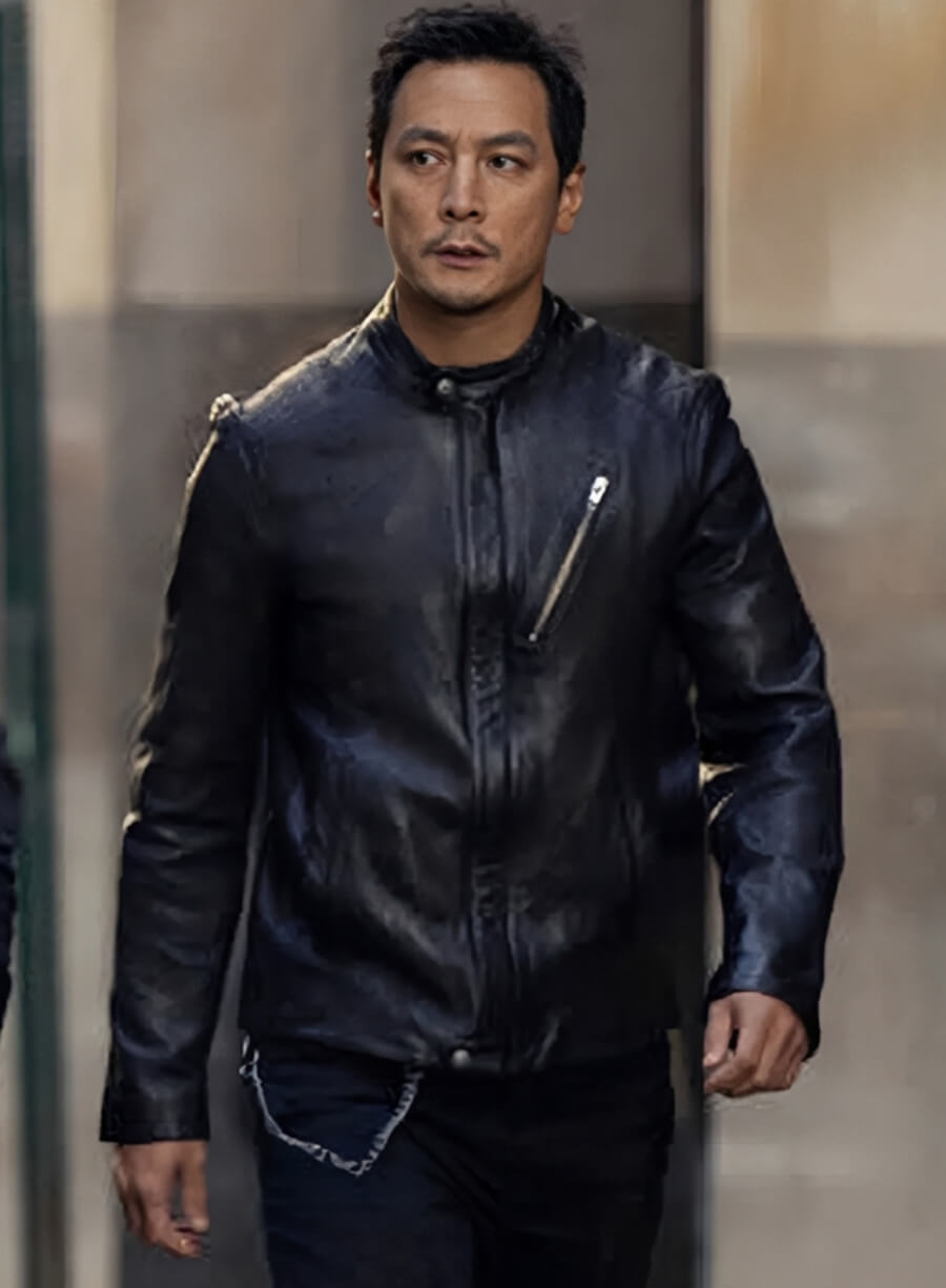 Harpoon jay Inspired Black Leather Jacket - Westworld Tv Series Style