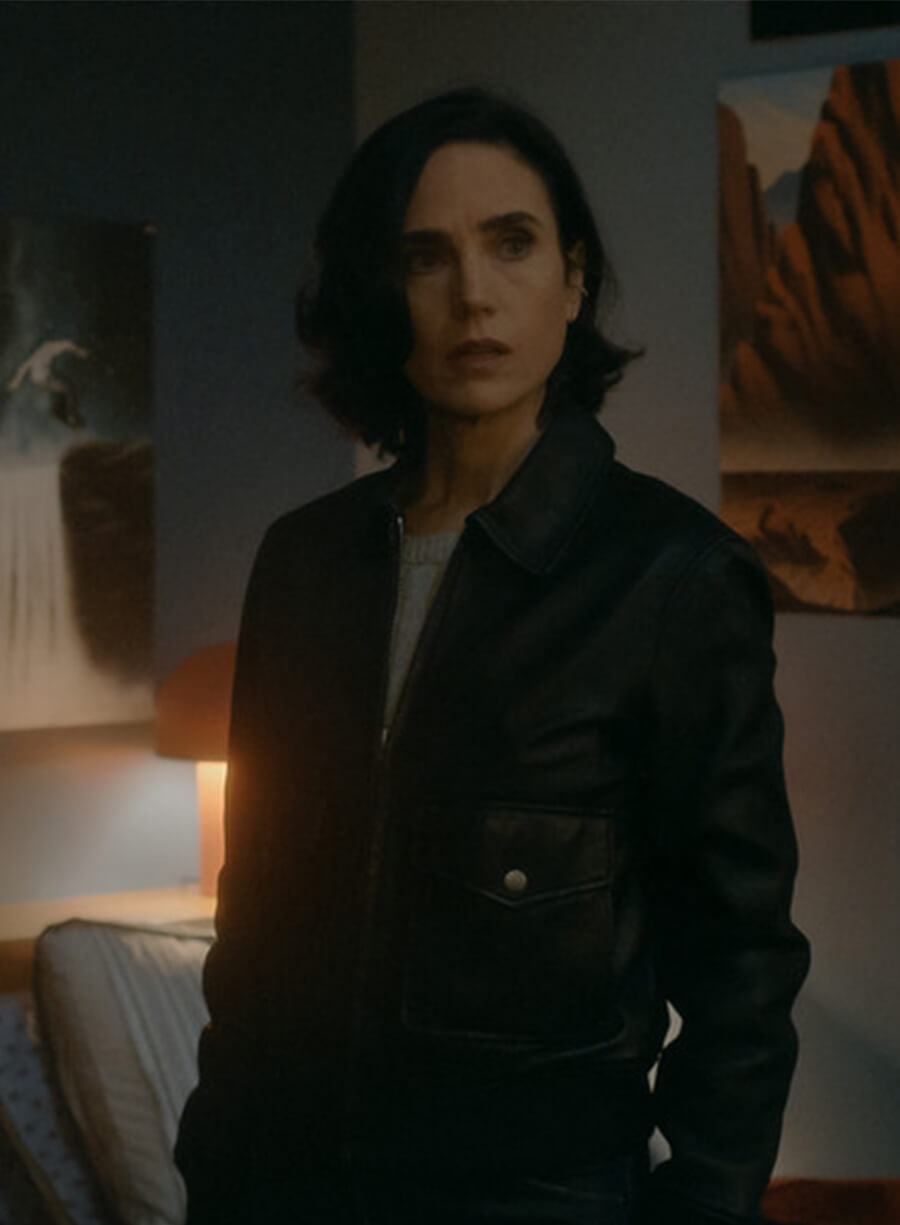 Harpoon Daniela Inspired Black Real Leather Leather Jacket - Dark Matter 2024 Style
