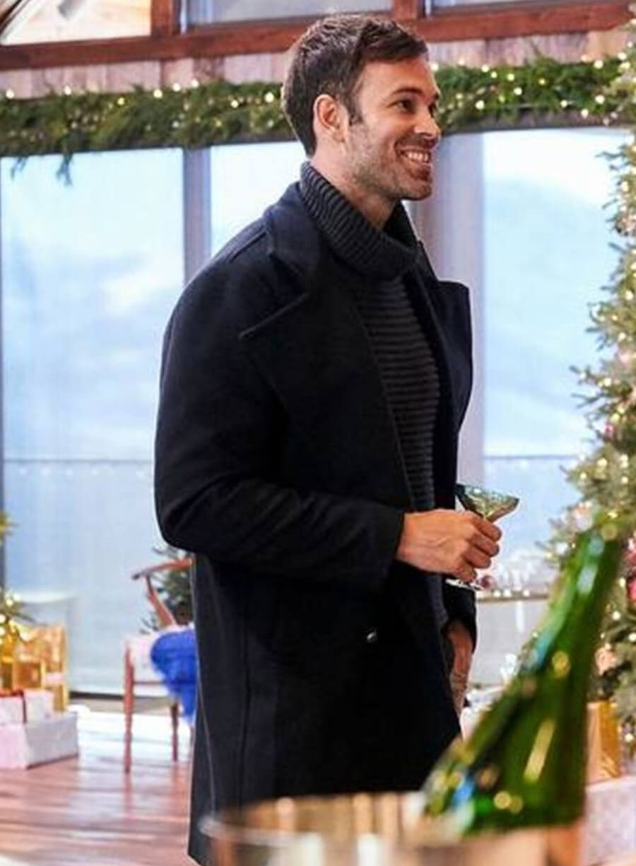 Harpoon Danny Escalante Inspired Black Coat - 12 Dates of Christmas Style