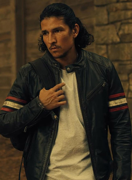 Harpoon Danny Ramirez Mirror Inspired Black Real leather Leather Jacket