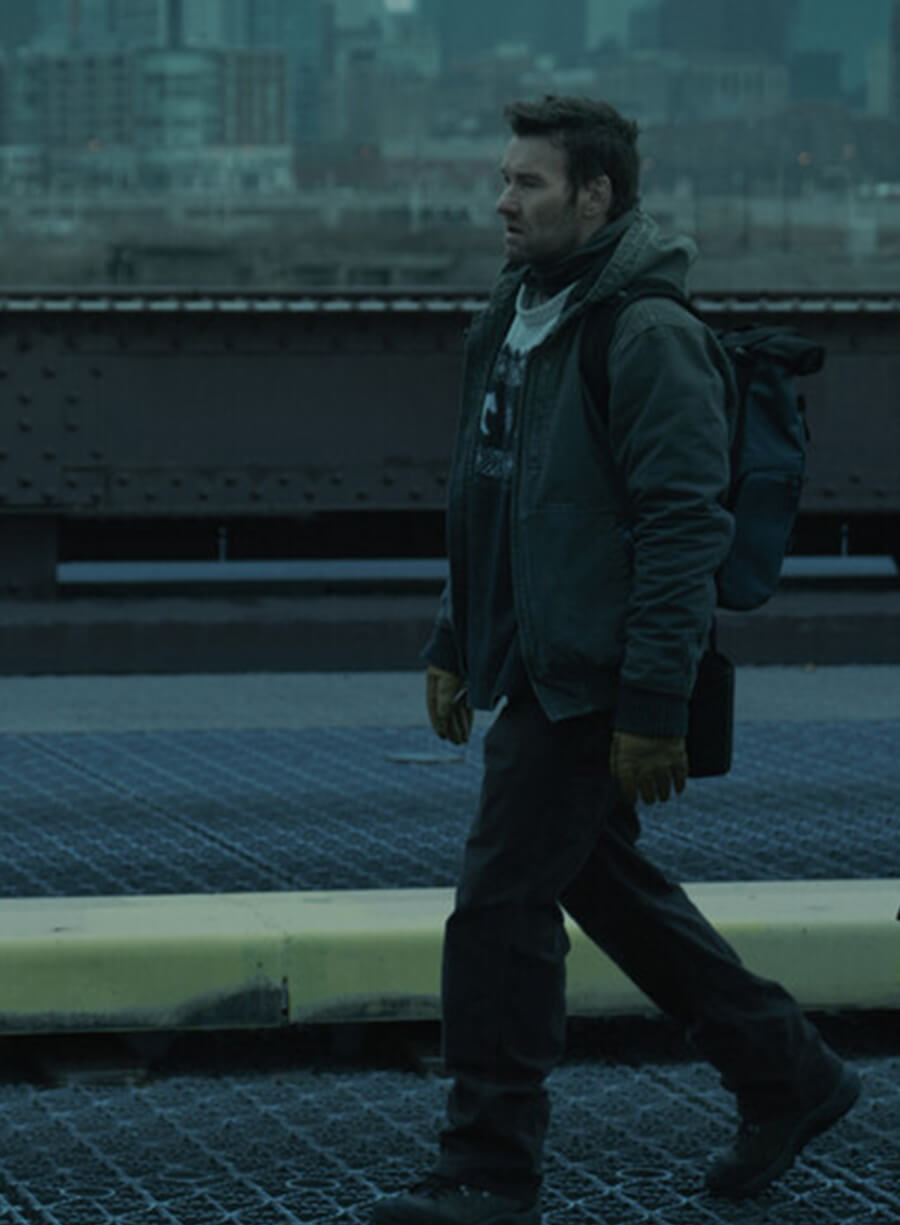 Harpoon Jason Dessen Inspired Grey Cotton Fabric Hooded Jacket - Dark Matter 2024 Style