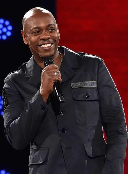Harpoon Dave Chappelle Inspired Black Cotton Jacket