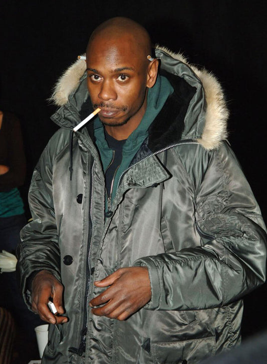 Harpoon Dave Chappelle Inspired Green Hooded Jacket