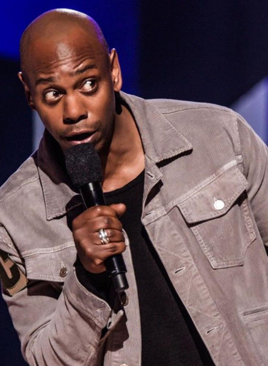 Harpoon Dave Chappelle Inspired Grey Denim Jacket