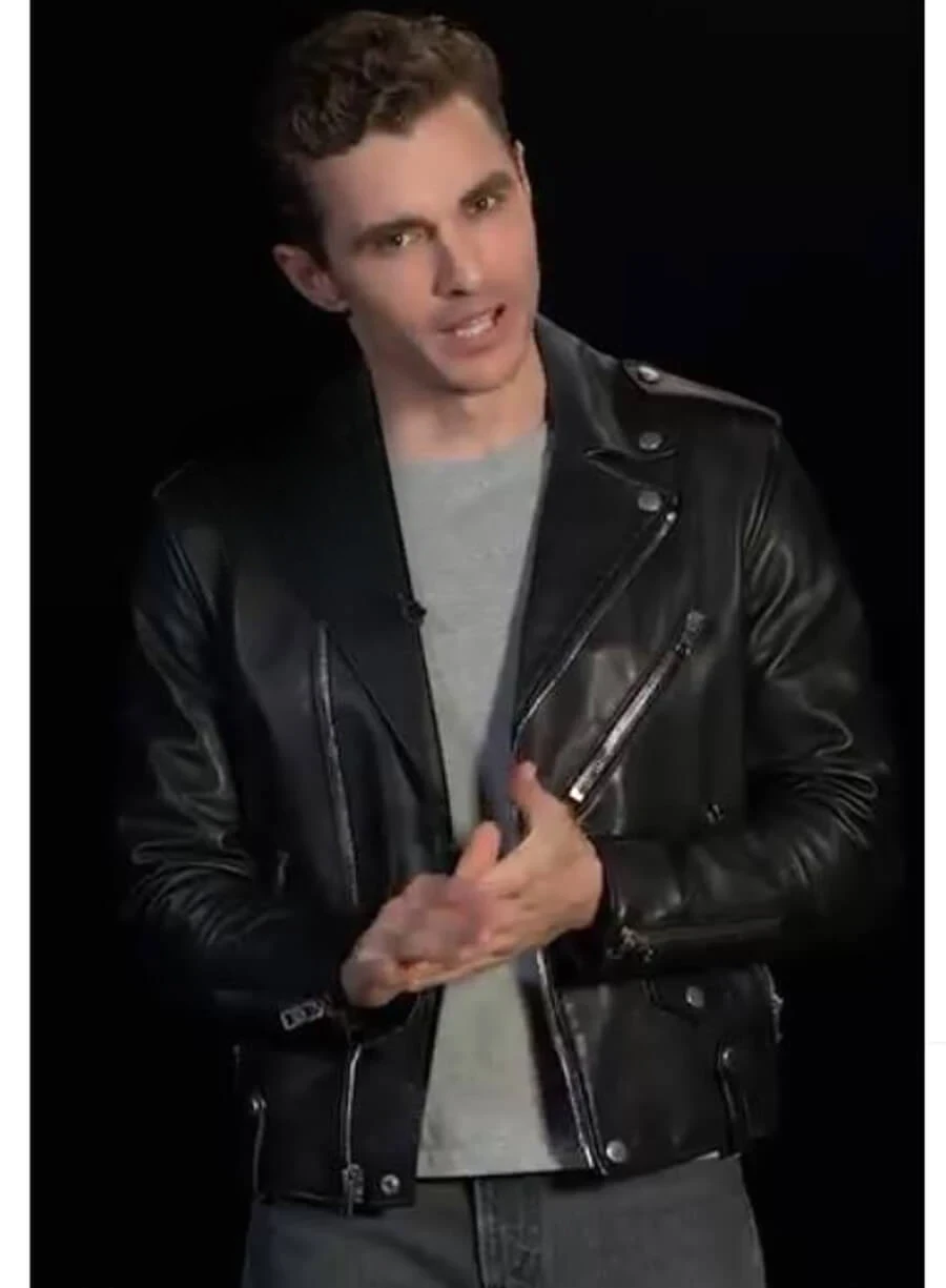 Harpoon Jack Wilder Inspired Black Real Leather Leather Jacket - Now You See Me Now You Don't Style