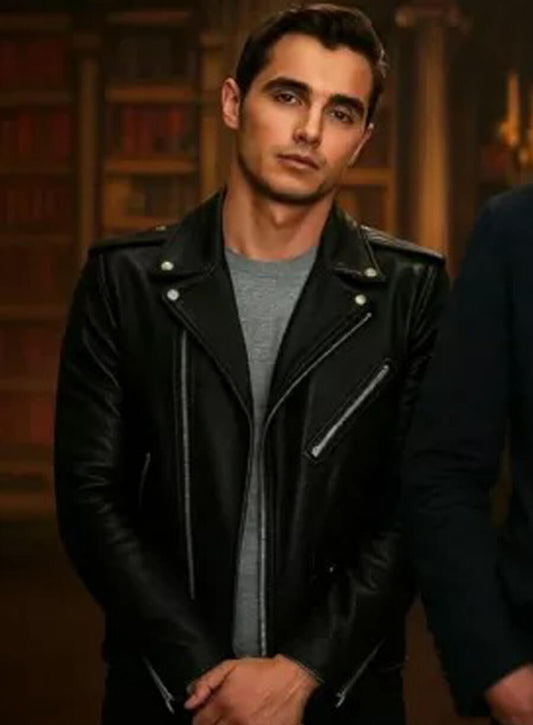Harpoon Jack Wilder Inspired Black Real Leather Leather Jacket - Now You See Me Now You Don't Style