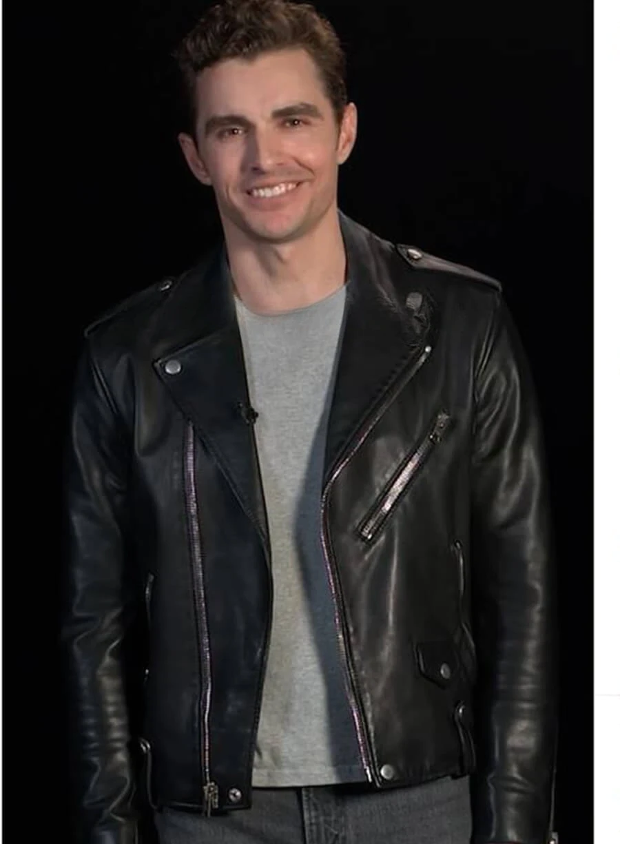 Harpoon Jack Wilder Inspired Black Real Leather Leather Jacket - Now You See Me Now You Don't Style
