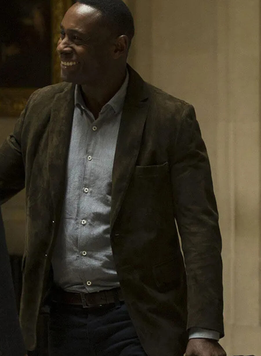 Harpoon Joel Steadman Inspired Brown Leather Jacket - The Night Manager Style