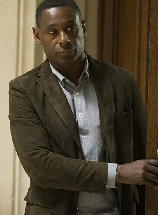 Harpoon Joel Steadman Inspired Brown Leather Jacket - The Night Manager Style