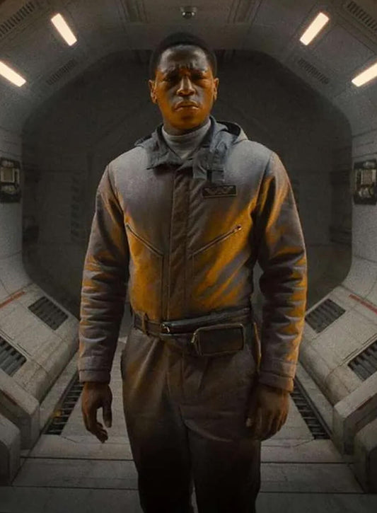 Harpoon Andy Inspired Brown Hooded Jacket - Alien Romulus 2024 Style