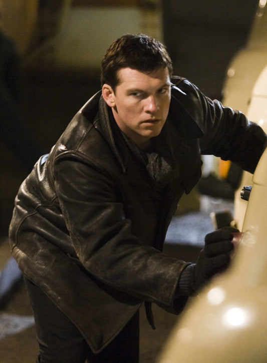 Harpoon David Peretz Inspired Black Leather Jacket - The Debt Style