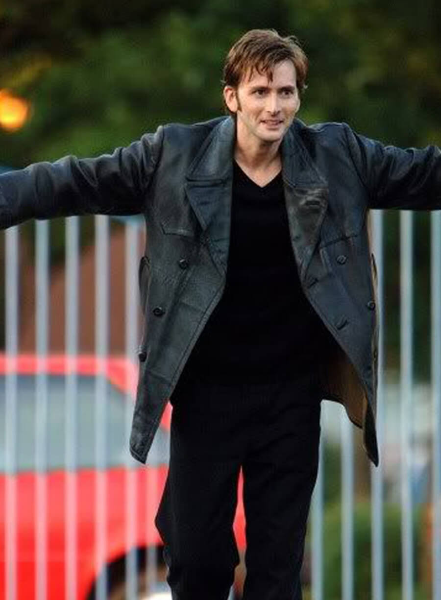 Harpoon The Doctor Inspired Black Coat - Doctor Who TV Series Style