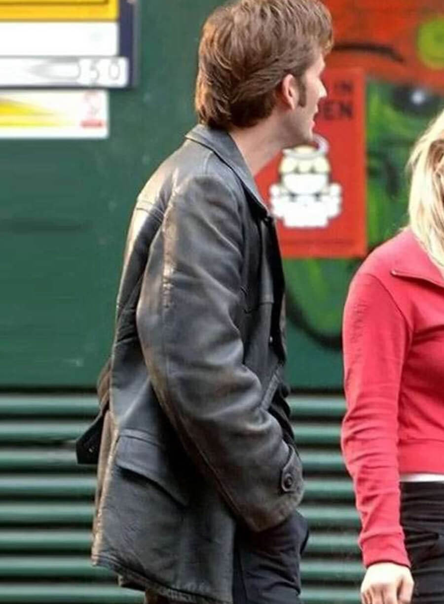 Harpoon The Doctor Inspired Black Coat - Doctor Who TV Series Style