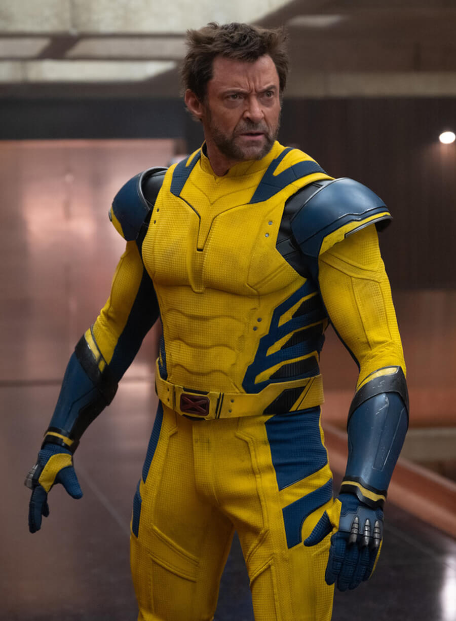 Harpoon Wolverine Inspired Yellow Real Leather Leather Jacket - Deadpool & Wolverine 2024 Style