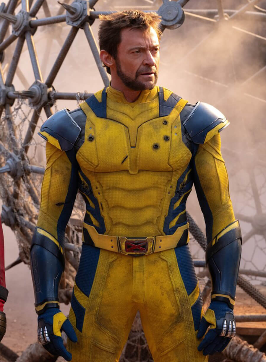 Harpoon Wolverine Inspired Yellow Real Leather Leather Jacket - Deadpool & Wolverine 2024 Style