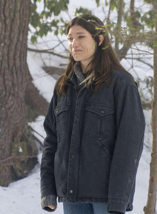 Harpoon Debra Morgan Inspired Black Cotton Fabric Cotton Jacket - Dexter New Blood Style