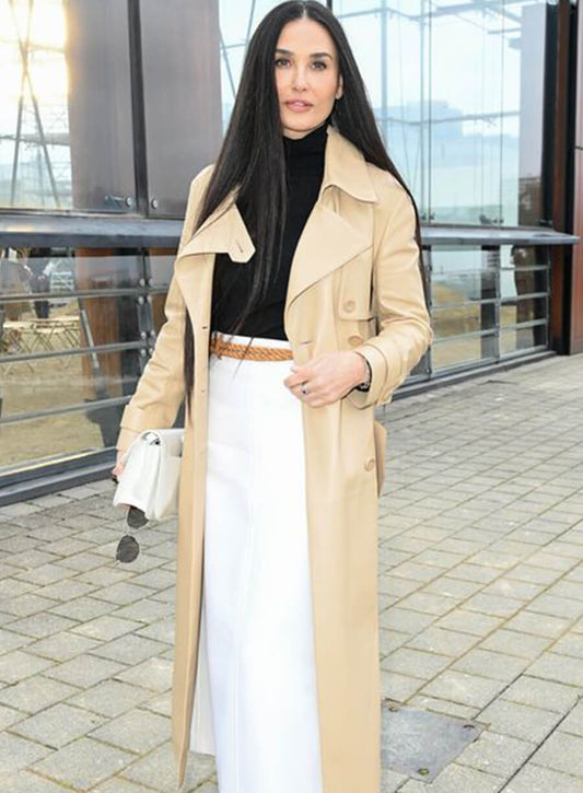 Harpoon Demi Moore Cream Inspired Cream Coat