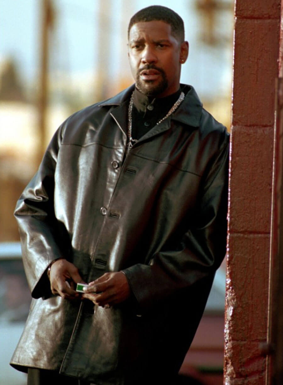 Harpoon Alonzo Harris Inspired Black Coat - Training Day Style