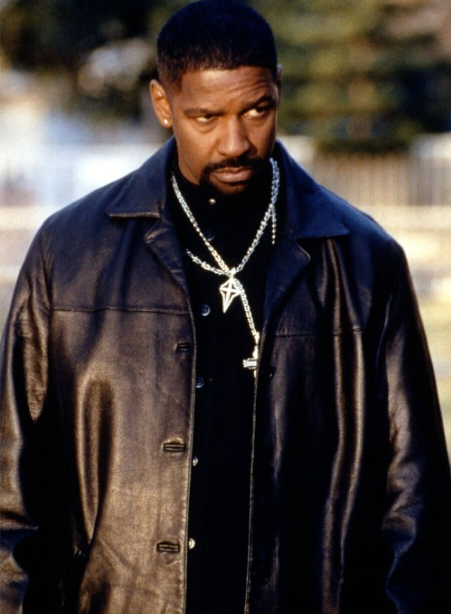Harpoon Alonzo Harris Inspired Black Coat - Training Day Style