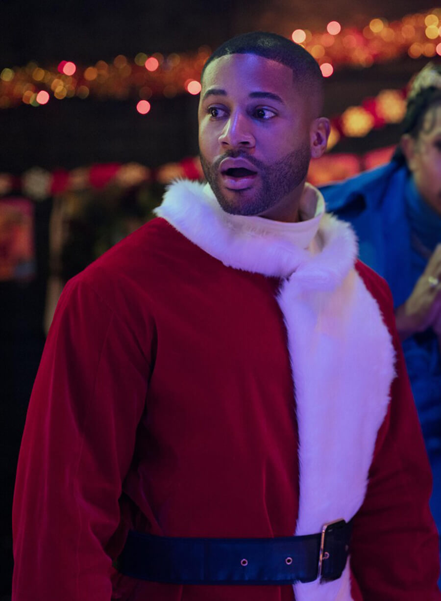 Harpoon Teddy Inspired Red Coat - Meet Me Next Christmas Style