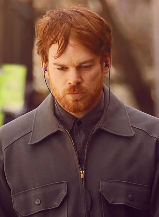 Harpoon Dexter Morgan Inspired Black Cotton Fabric Cotton Jacket - Dexter: Resurrection 2025 Style
