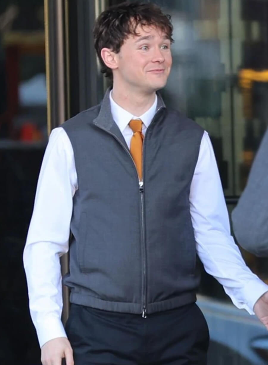 Harpoon Harrison Morgan Inspired Grey Leather Jacket - Dexter Resurrection S01 Style