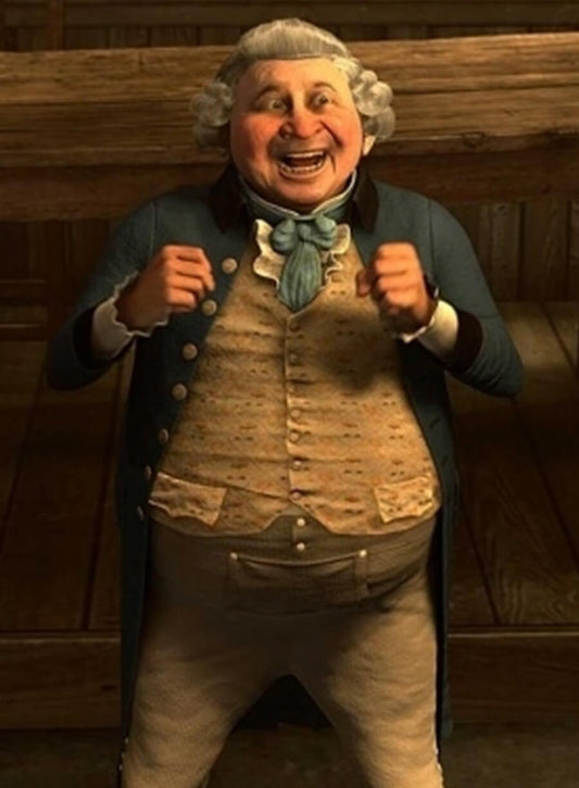Harpoon Dick Wilkins Inspired Blue Coat - A Christmas Carol Style