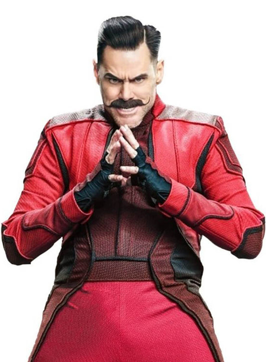 Harpoon Doctor Eggman Inspired Red Coat - Sonic the Hedgehog Style