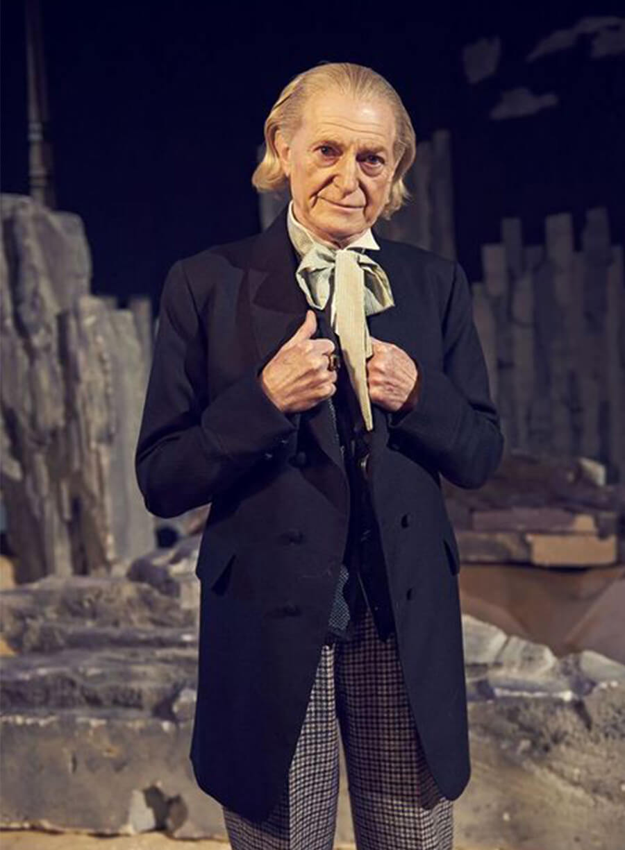 Doctor Who William Hartnell The Doctor Black Coat
