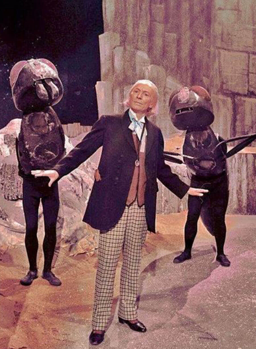 Doctor Who William Hartnell The Doctor Black Coat