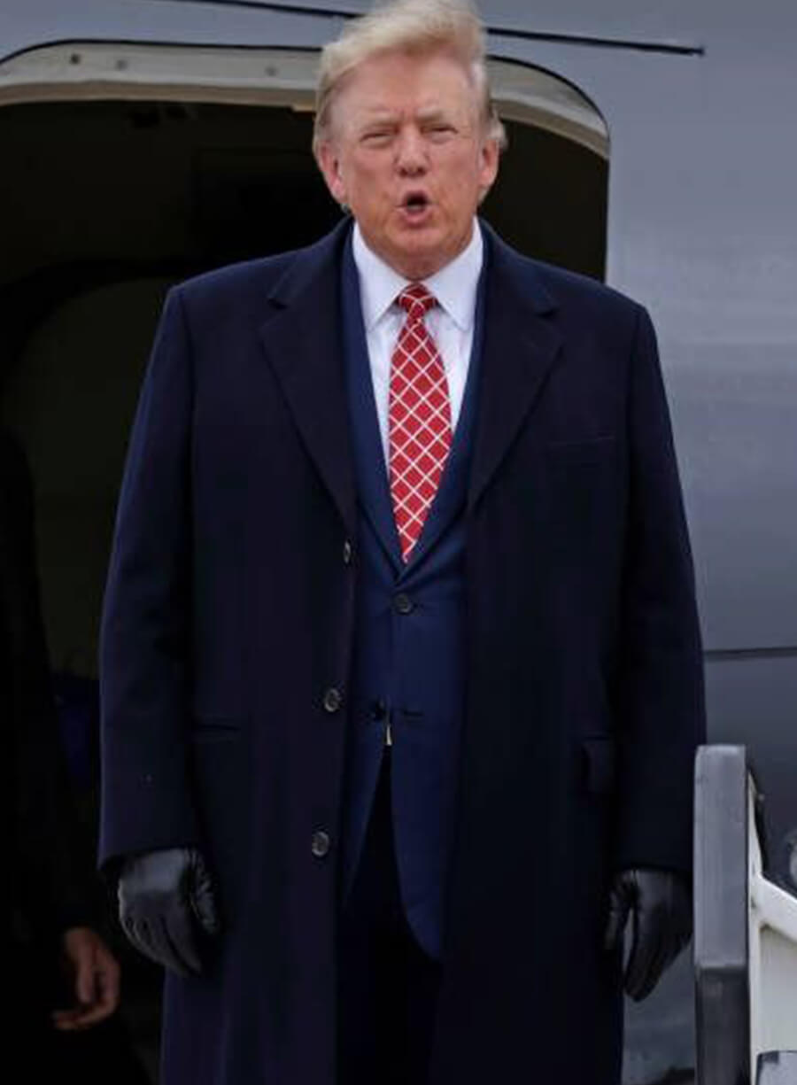 Harpoon Donald Trump Inspired Black Coat