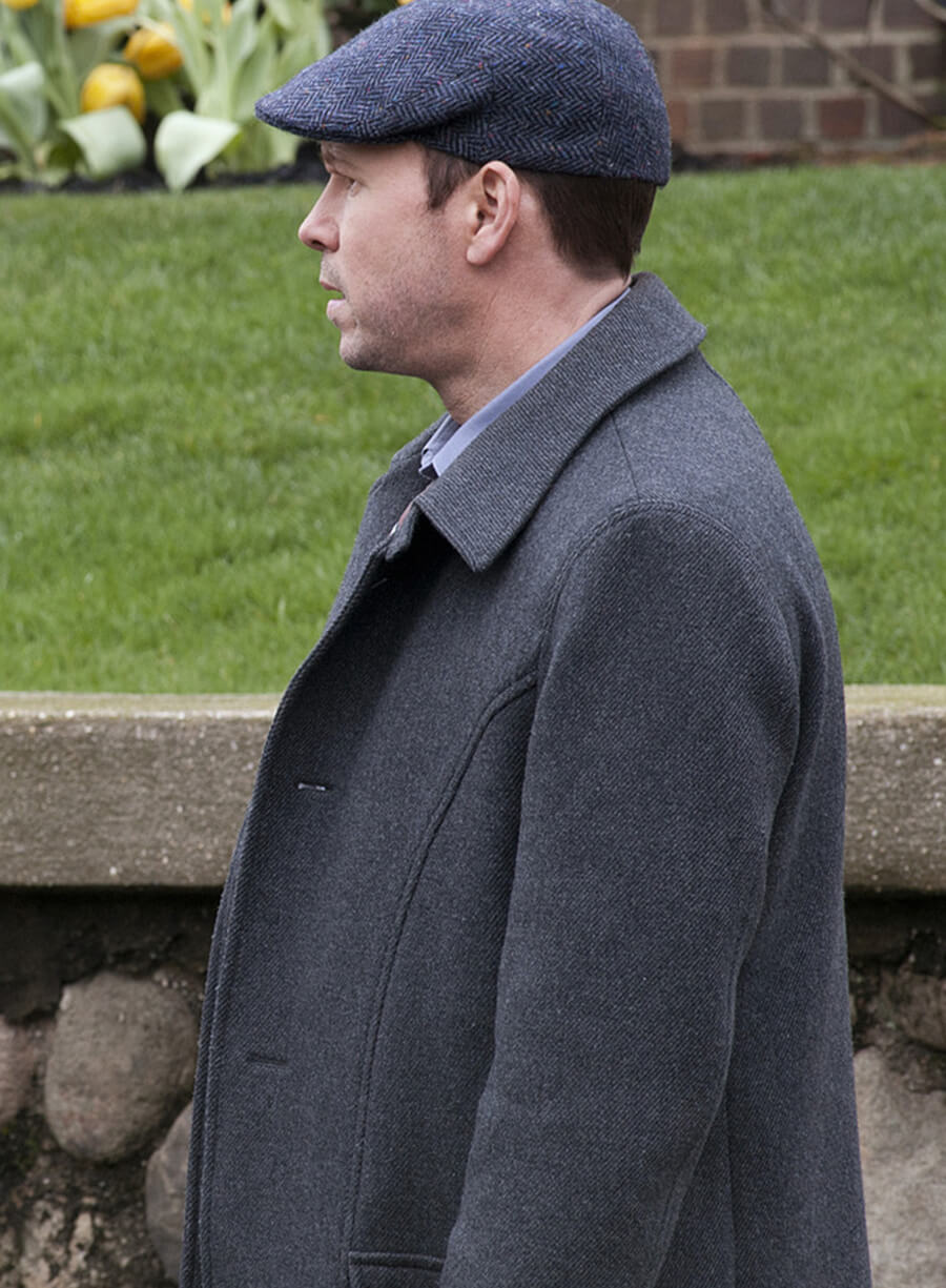 Harpoon Danny Reagan Inspired Grey Coat - Blue Bloods Style