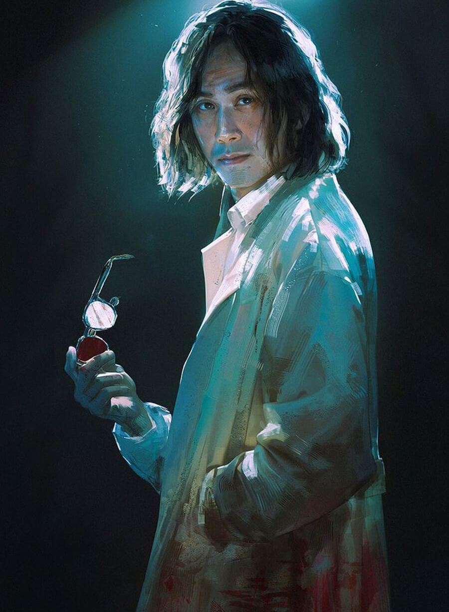 Harpoon Dr. Lim Inspired Off White Coat - Sweet Home S02 Style