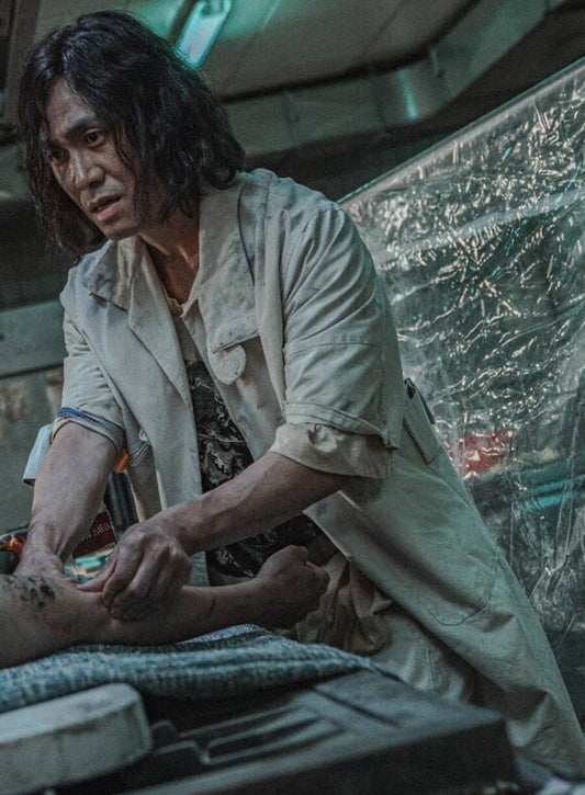 Harpoon Dr. Lim Inspired Off White Coat - Sweet Home S02 Style