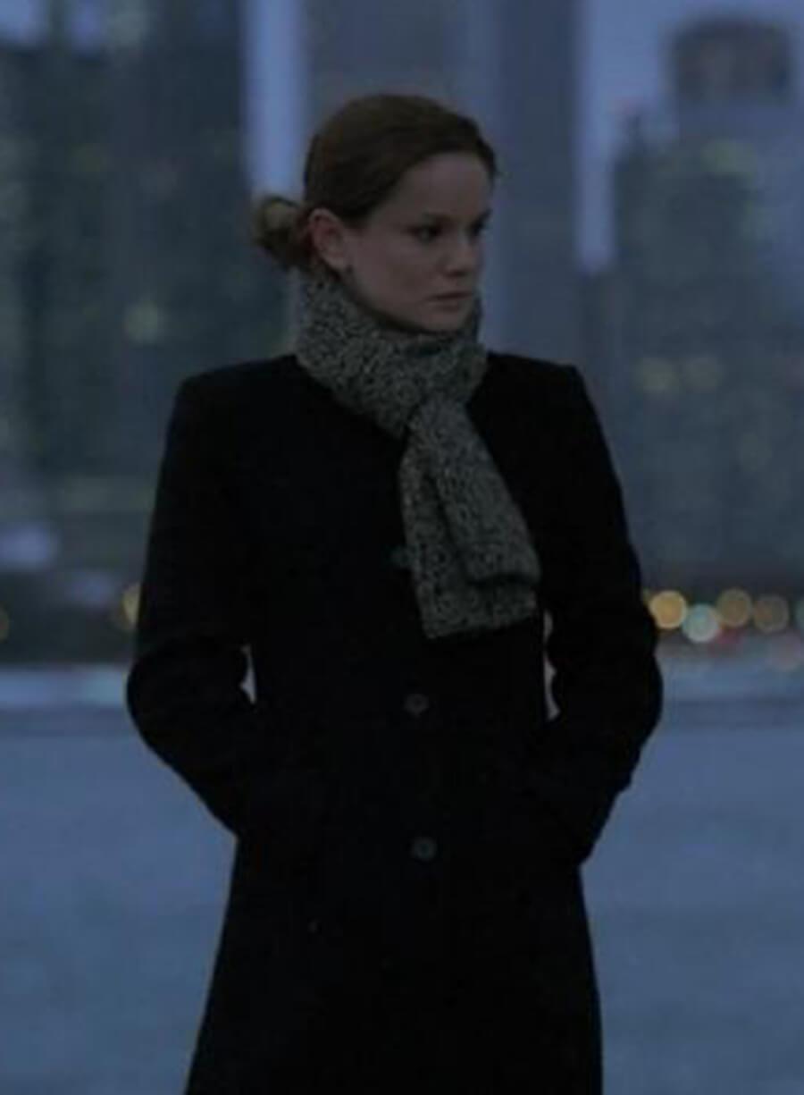 Harpoon Dr. Sara Tancredi Inspired Brown Wool Coat - Prison Break Style