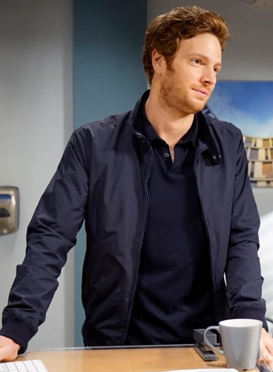 Harpoon Dr. Will Halstead Inspired Blue Cotton Fabric Cotton Jacket - Chicago Med Style