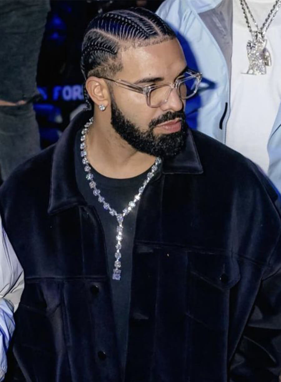 Harpoon Drake Velvet Inspired Black Leather Jacket