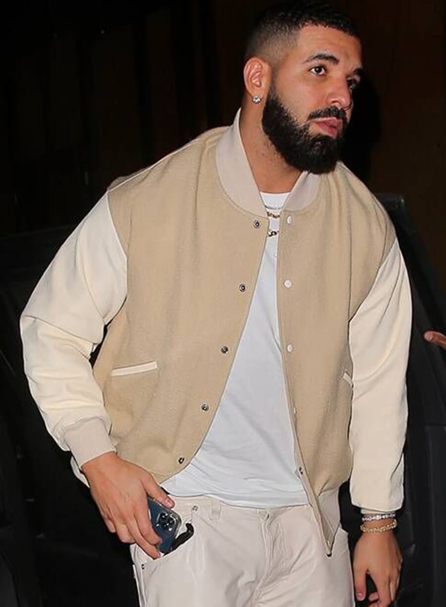 Harpoon Drake Inspired Brown Varsity Jacket