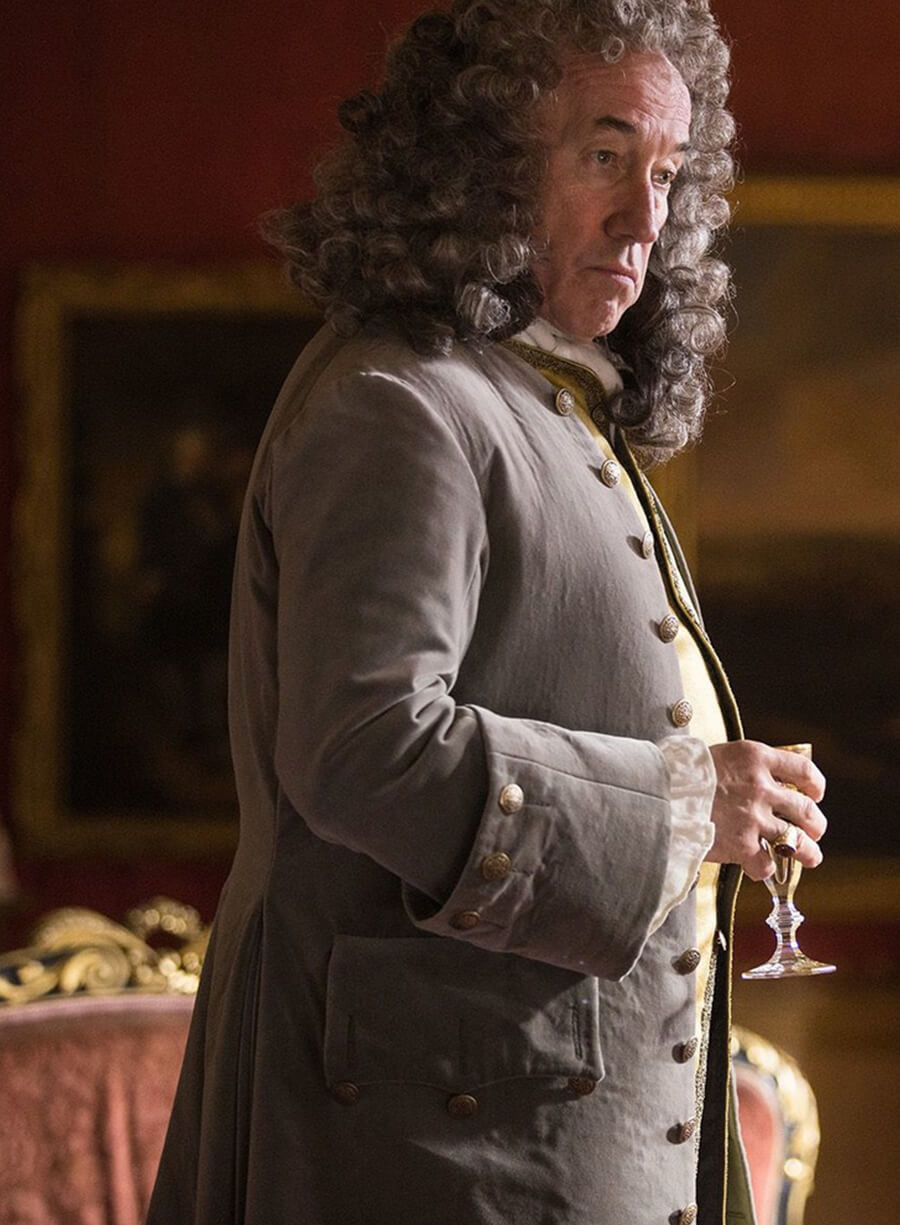 Harpoon Duke of Sandringham Inspired Grey Coat - Outlander Style