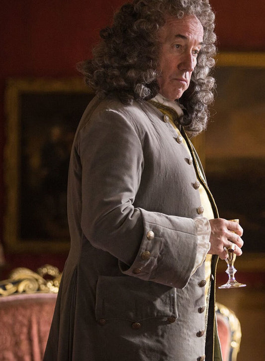 Harpoon Duke of Sandringham Inspired Grey Coat - Outlander Style