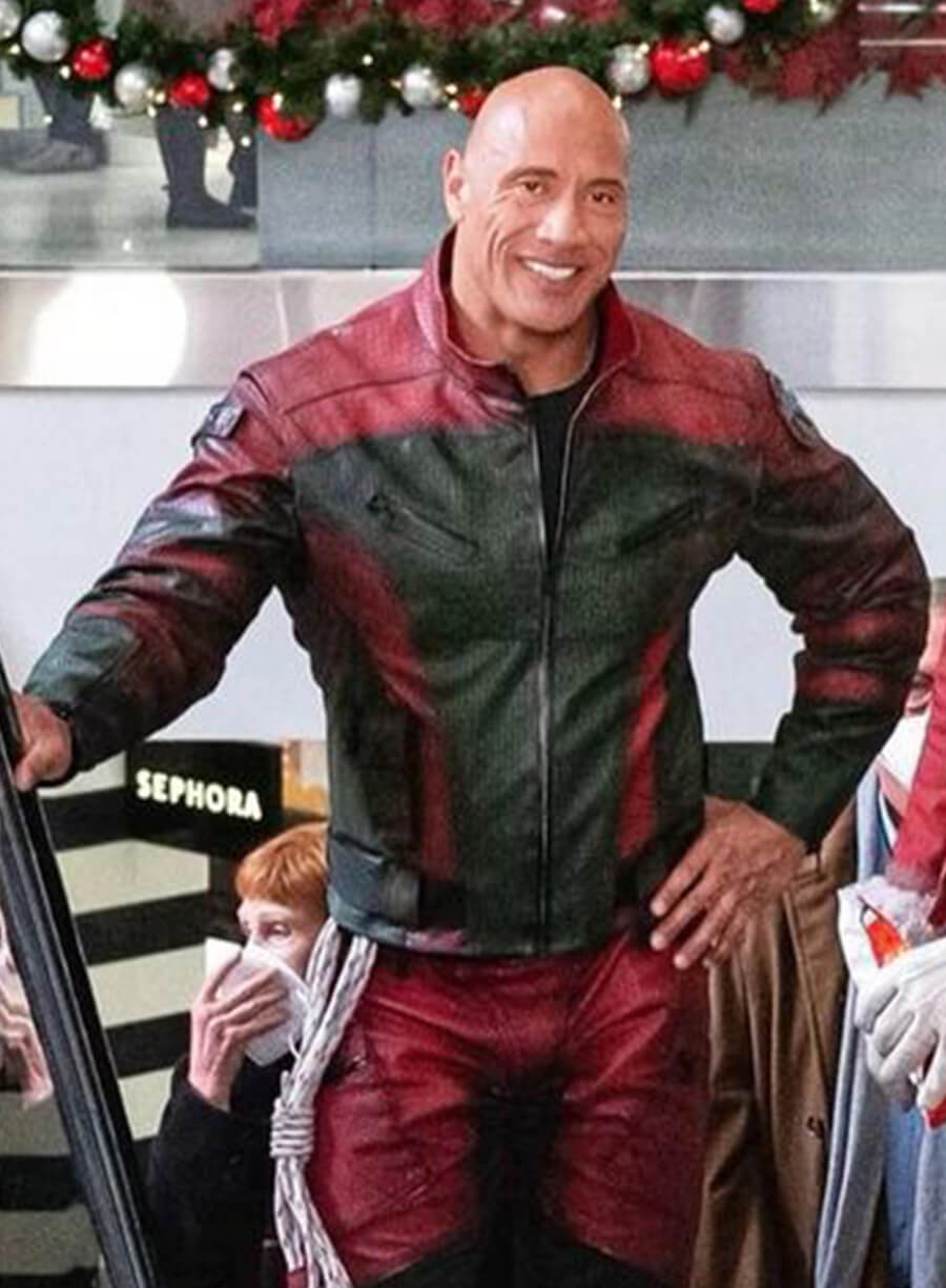 Harpoon Callum Drift Inspired Red & Black Leather Jacket - Red One Style