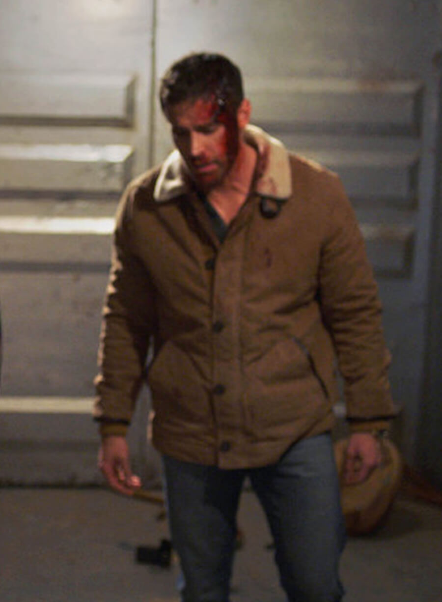 Harpoon Bobo Winthrop Inspired Brown Cotton Fabric Cotton Jacket - Midnight Texas Style