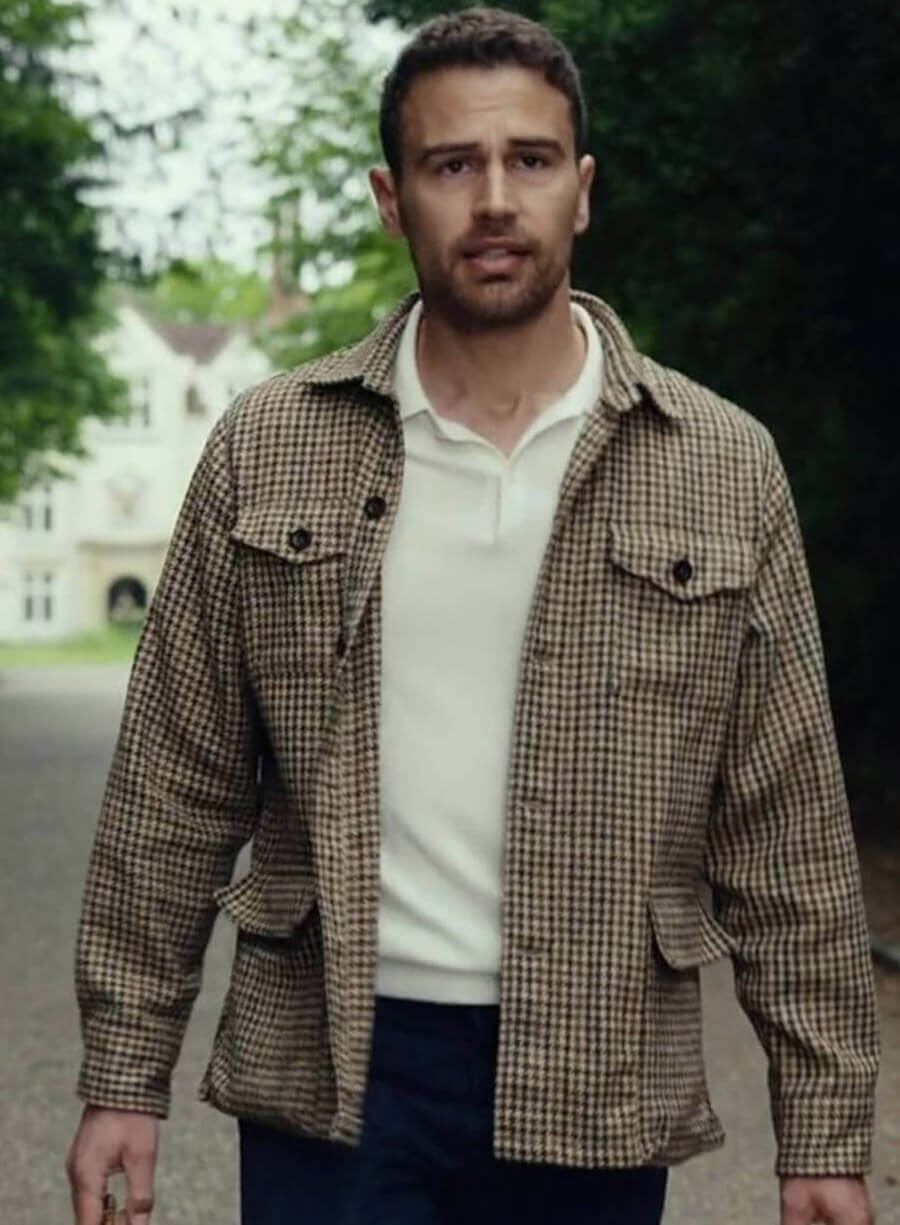 Eddie Halstead Theo James The Gentlemen Brown Jacket