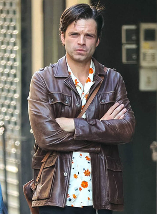 Harpoon Edward Inspired Brown Leather Jacket - A Different Man Style