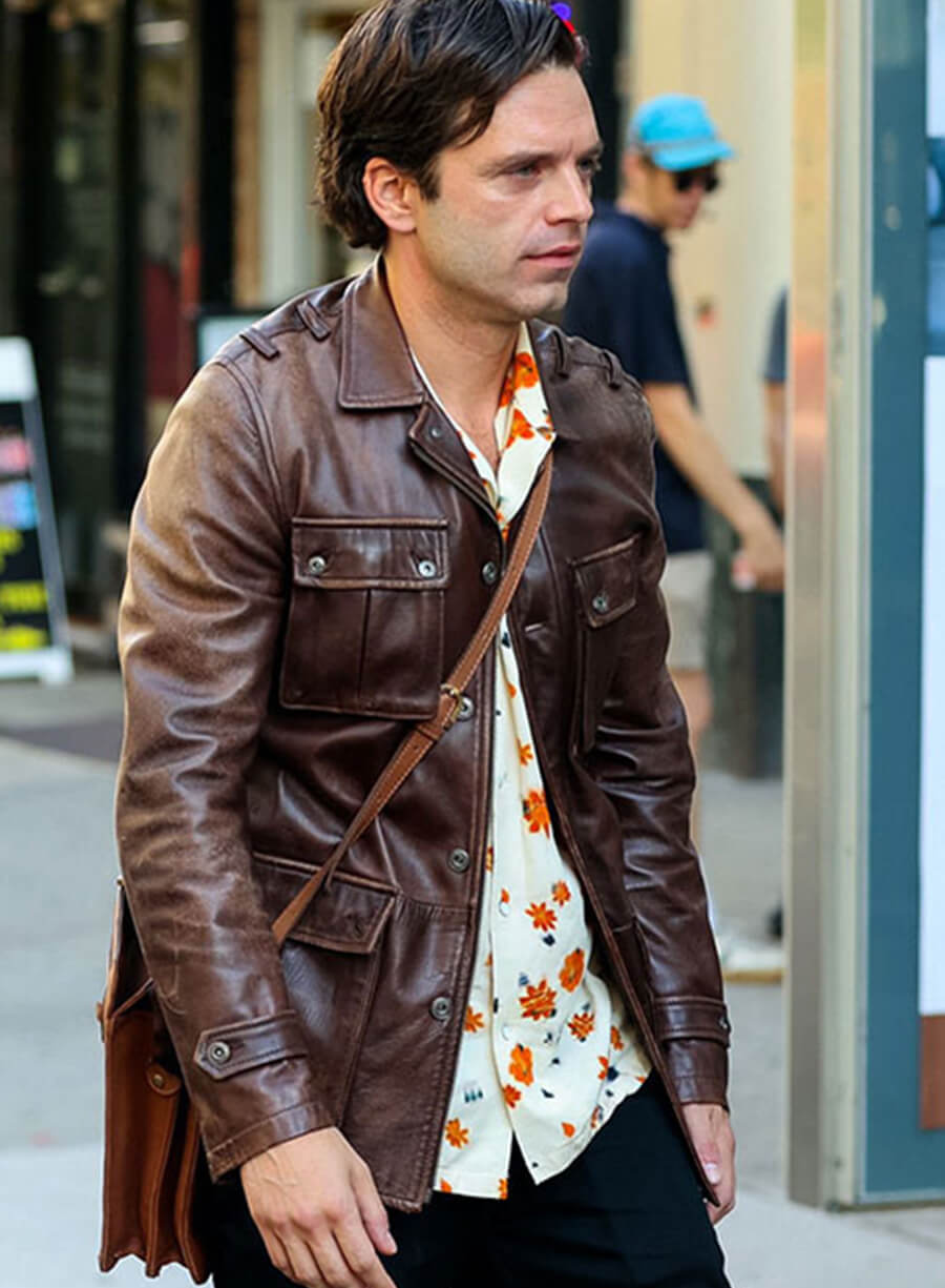 Harpoon Edward Inspired Brown Leather Jacket - A Different Man Style