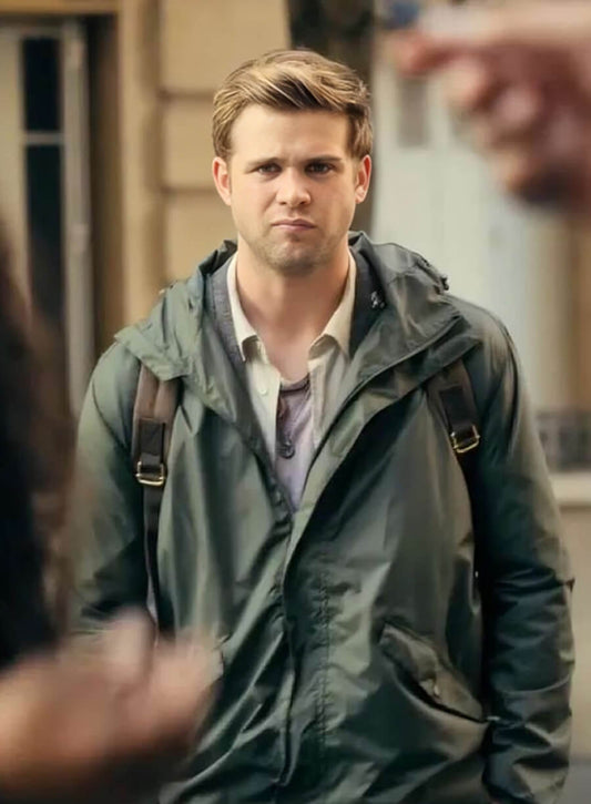 Harpoon Edward Brooks Inspired Grey Hooded Jacket - Prime Target Style