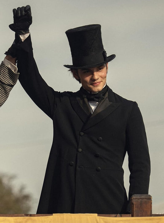 Harpoon Edward Guinness Inspired Black Coat - House of Guinness 2025 Style