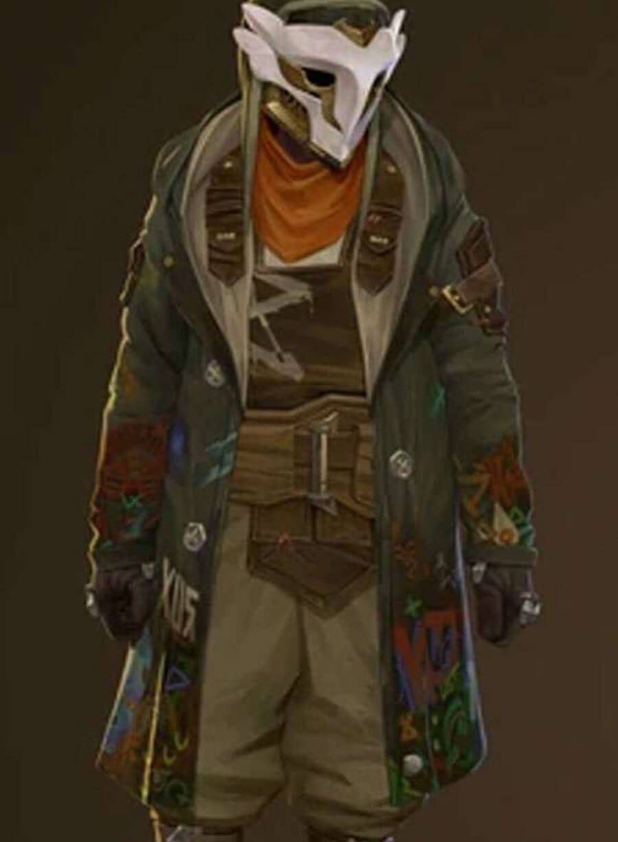 Harpoon Reed Shannon Inspired Green Hooded Jacket - Arcane Style