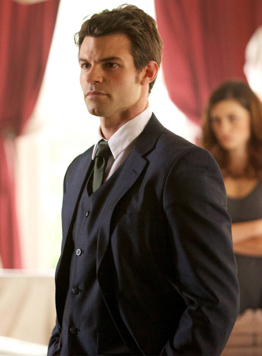 Harpoon Elijah Mikaelson Inspired Black Leather Jacket - The Originals S01 Style